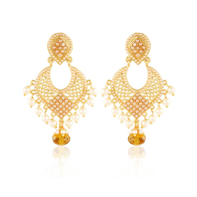 Amazing Gold Plated Antique Earring
