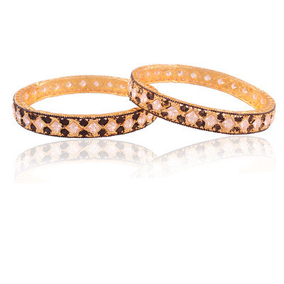 Awesome gold plated antique bangles