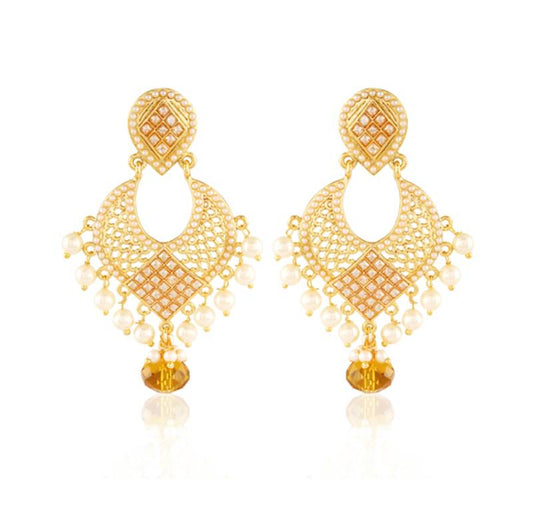Amazing Gold Plated Antique Earring