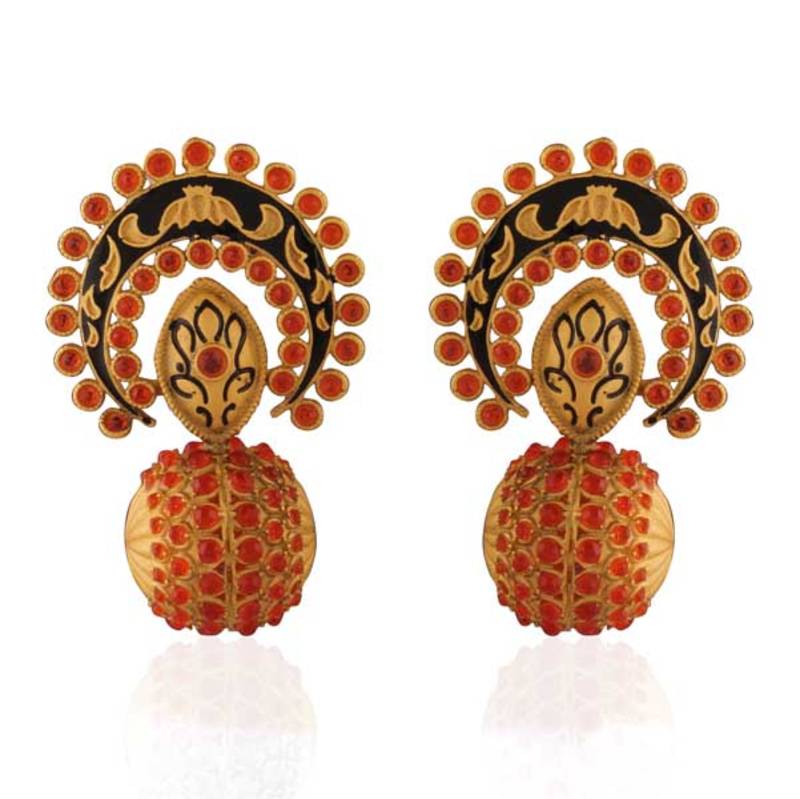 Exquisite Gold plated danglers