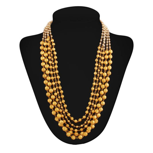 Masterclass Gold Plated Contemporary Necklace