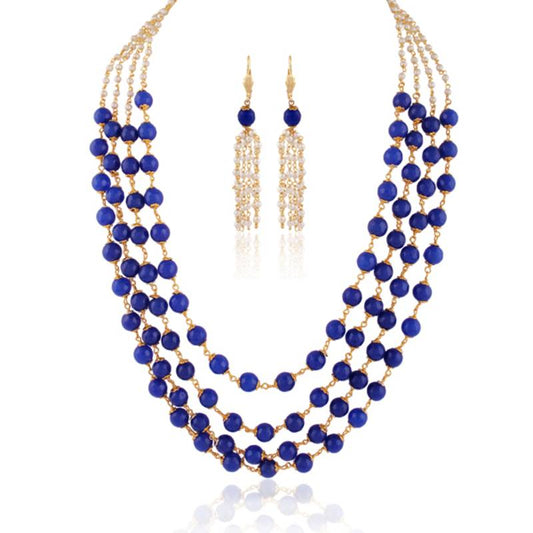 Stunner Gold plated contemporary set