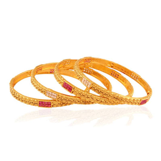 Get-Gorgeous Gold plated fusion bangle