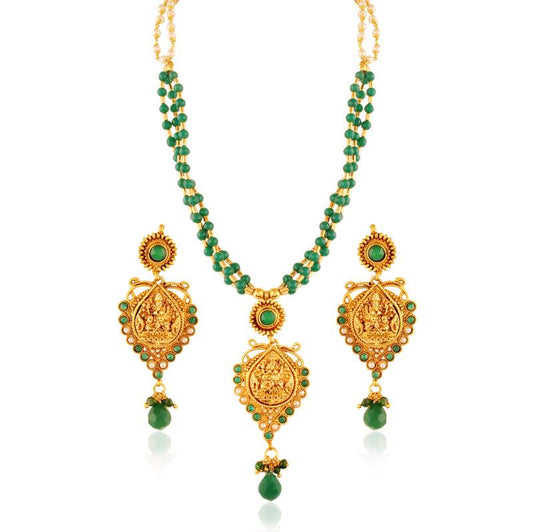 Dashing Gold Plated Temple Set